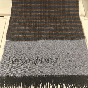 YSL %100 WOOL SCARF